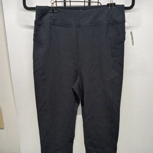Talbots Black Leggings with Side Pockets